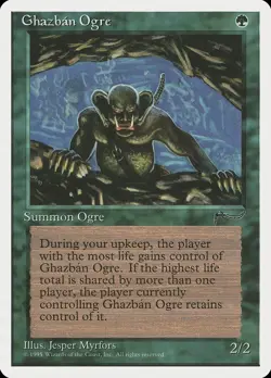 MTG - Ghazban Ogre - Chronicles - X1 - (NM) - - Image 1