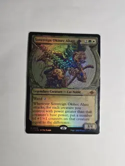 MTG FOIL Sovereign Okinec Ahau Showcase English LCI - Image 1