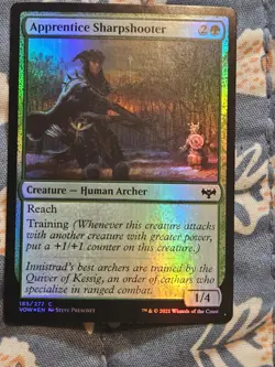 Apprentice Sharpshooter FOIL Innistrad: CrimsonVOW MTG Magic - Image 2