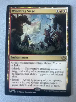 Windcrag Siege #235 Tarkir: Dragonstorm NM MTG - Image 1
