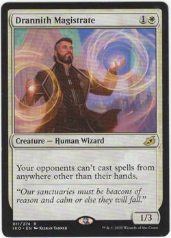 1x Drannith Magistrate MTG Ikoria Lightly Played - Image 1