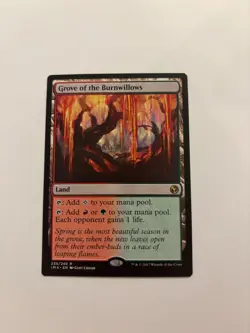 1x Grove of the Burnwillows - Iconic Masters - Regular - Near Mint - MTG - Image 1