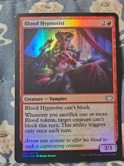 Blood Hypnotist FOIL Innistrad: Crimson Vow VOW MTG Magic - Image 2