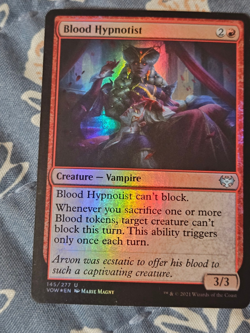 Blood Hypnotist FOIL Innistrad: Crimson Vow VOW MTG Magic - Image 3