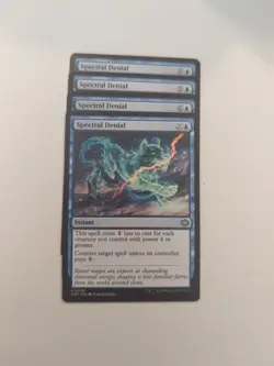 (4) Spectral Denial *PLAYSET*Tarkir: Dragonstorm Regular NM MTG - Image 1