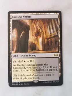 Reliquaire Impie L'allegeance de Ravnica - Godless Shrinemagic MTG - Image 1