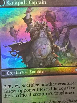 Catapult Fodder / Catapult Captain FOIL Innistrad Crimson Vow MTG Magic - Image 2