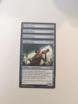 (4) Trophy Mage *PLAYSET* Aether Revolt Regular NM MTG - Image 1