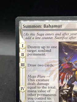 Summon: Bahamut - Final Fantasy - MTG M 0001 - PACK FRESH MINT - Image 3