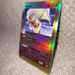 Pokemon Flareon 5/100 Ex Sandstorm Holo Rare Vintage 2003 - Image 5