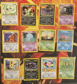 Pokemon TCG Neo Discovery 1st Edition Complete Non-Holo Set 58 Cards NM - Image 3