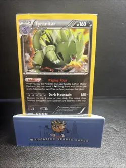 Tyranitar - (Cosmos Holo) 056/124 2016 Pokemon TCG Holo NM/M - Image 1