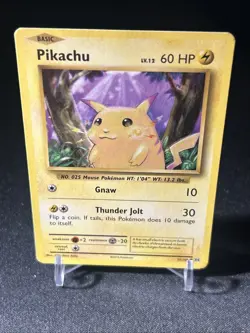 Pokemon Vintage 2016 Pikachu 35/108 Yellow Cheeks Non-Holo Pokemon Card NM! - Image 3