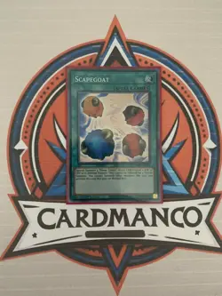 YUGIOH Collectors Rare Scapegoat TAMA-EN043 1st Edition CR EU - Image 1
