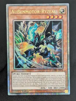 Aussenmotor-Ryzeal CRBR-DE004 QCSR Deutsch NM YUGIOH - Image 1