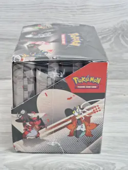 POKEMON Mini Tin Sealed Display Case (8 tins) Black Bolt White Flare IN HAND - Image 2