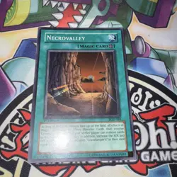Necrovalley PGD-084 Super Rare 1st Edition Moderate Play Yugioh - Image 1