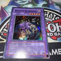 Yugioh-Reaper of the Nightmare-Super Rare-1st Edition-PGD 078 - Image 1