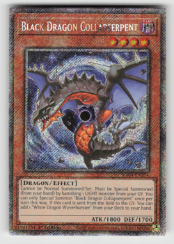 Black Dragon Collapserpent Yugioh RA04-EN204 Platinum Secret Rare PSR NM - Image 1