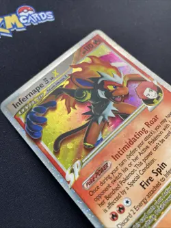 Pokemon TCG Infernape Lv.X Rising Rivals 108/111 Ultra Rare MP. - Image 5