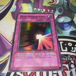 Yugioh Dark Mirror Force IOC-054 1st Edition Ultra Rare MP - Image 1