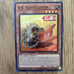 Yugioh R.B. Ga10 Cutter DUAD-EN091 Super Rare 1st Ed NM - Image 1