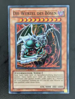 Die Wurzel des Bosen CT07-DE015 Super Rare Deutsch NM YUGIOH - Image 1