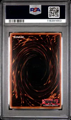 PSA 5 1ST EDITION ULTIMATE RARE Uria Lord of Searing Flames SOI-EN001 YUGIOH - Image 2