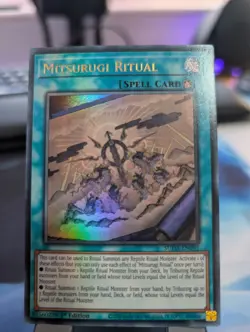 YuGiOh! Mitsurugi Ritual SUDA-EN095 Ultra Rare 1st Ed - Image 1