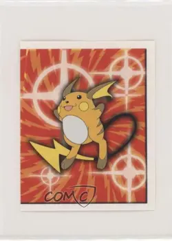 Raichu Merlin Pokemon Album Stickers #166 1999 1p5 - Image 1