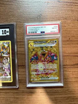 ARCEUS V Pokemon #166/172 CGC 10 GEM MINT, Gengar TG 06 SGC 10 +PSA 8 Charizard. - Image 4