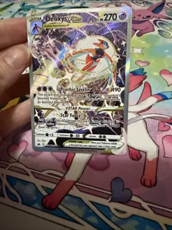 Pokemon TCG Deoxys VStar Ultra Rare Crown Zenith #GG46 Mint Condition - Image 1