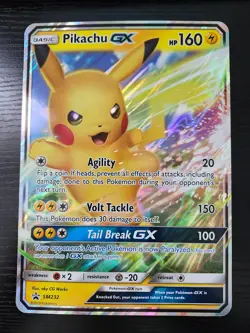 Pokemon TCG JUMBO Promo Pikachu GX SM 232-Great card-NM/M - Image 1