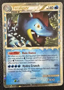 Pokemon TCG: Feraligatr (Prime) Holo Rare HGSS07 HGSS Promos - Image 2