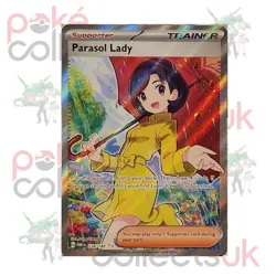 Parasol Lady 238/182 Holo SV04 Paradox Rift Pokemon Card NM - Image 1