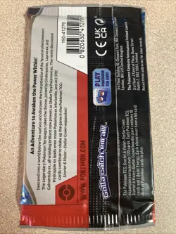 Pokemon Stellar Crown Booster Pack - Unweighed - Factory SEALED - Image 2