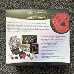 Pokemon TCG Sword & Shield Lost Origin Pokemon Center Elite Trainer Box - 85135 820650851353 - Image 2