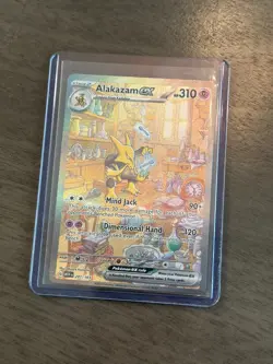 Alakazam 151 - Alakazam EX 201 S&V 151 Pokemon Card - FRESH OUT OF PACK MINT - Image 1