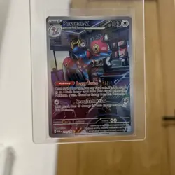 Pokemon TCG Porygon-Z 214/182 Paradox Rift Illustration Rare NM - Image 1