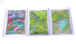 Pokemon TCG Japanese Bundle Venusaur Gloom & Bulbasaur Full Art Card Holo Rare - Image 1