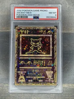ANCIENT MEW PSA 8 POKEMON GAME MOVIE POKEMON 2000 MOVIE GRADED SLAB - Image 1