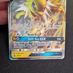 Jolteon GX - SM173 - Pokemon Sun & Moon Promo Ultra Rare Card - Image 4