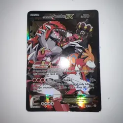 Pokemon TCG Team Magma's Groudon EX 15/34 Double Crisis Holo Rare - Image 1