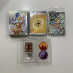Pokemon Prismatic Evolutions SPC & ETB with 20 Sleeved Holo Cards & NO Packs - Image 4