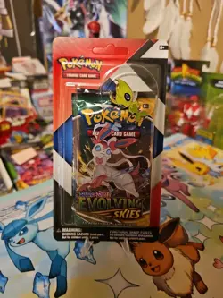 Pokemon TCG: Evolving Skies 2-Pack Pin Blister - 20 Cards 🔥🔥🔥 - Image 1
