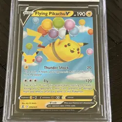 BCCG 10 MINT FLYING PIKACHU V 006/025 Celebrations 2021 Ultra Rare Pokemon Card - Image 2