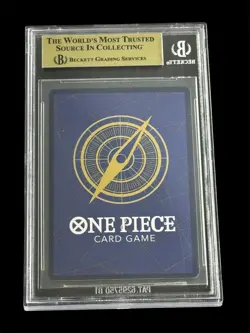 One Piece Card Game Chinese Zoro OP01-025 SR 1st Anniversary Alt BGS 10 - Image 2
