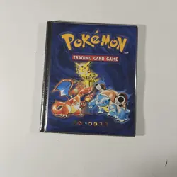 Pokemon Vintage 1999 Base Set Trading Card Folder Empty Binders - Image 1