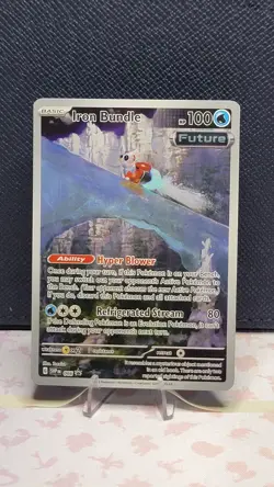 Iron Bundle 066 SVP EN Pokemon Scarlet & Violet PROMO Trading Card TCG IR AR - Image 1