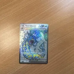 Pokemon Card Gyarados ex 225/198 Scarlet & Violet Ultra Rare Full Art Near Mint - Image 1